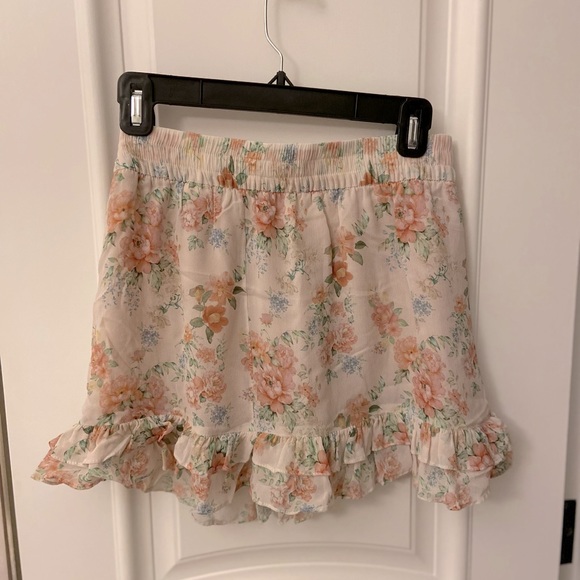 Zara Floral Mini Skirt - Picture 4 of 5
